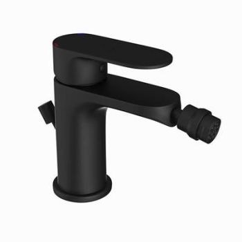 Jaquar Opal Prime Single Lever 1-Hole Bidet Mixer With Popup Waste System With 375Mm Long Braided Hoses