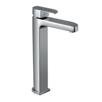 Jaquar Alive Single Lever Tall Boy With 125Mm Extension Body Fixed Spout Without Popup Waste System With 600Mm Long Braided Hoses