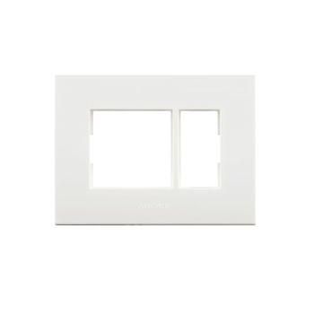 Roma Penta Regular Switch Plate - White
