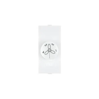 Roma White Fan Step Regulator Tiny EME 100W