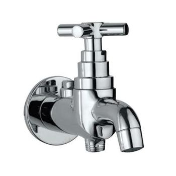 Jaquar Solo 2 Way Bib Cock With Wall Flange