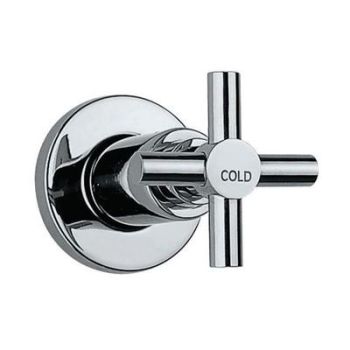 Jaquar Solo Exposed Part Kit Of Concealed Stop Cock & Flush Cock With Fitting Sleeve, Operating Lever & Adjustable Wall Flange With Seal
