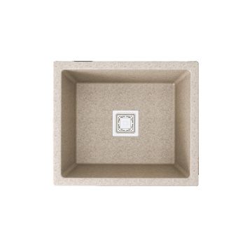 Stonyx Sigma Quartz Kitchen Sink Single Bowl 21x18 Palaris Granite