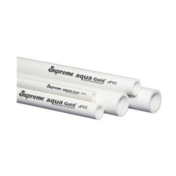 Supreme uPvc Pipe 1 1/4 Inch SCH-80 Aqua Gold 6 Mtr