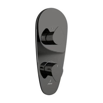 Jaquar Vignette Prime Thermostatic Shower Mixer With 2Way Diverter Black Chrome