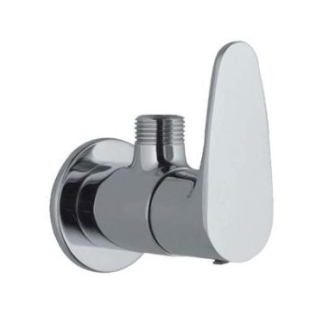 Jaquar Vignette Prime Angular Stop Cock With Wall Flange Chrome