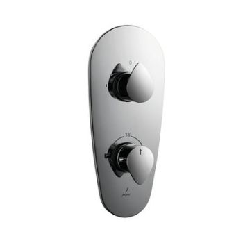 Jaquar Vignette Prime Aquamax Exposed Part Kit Of Thermostatic Shower Mixer With 2-Way Diverter Chrome