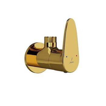 Jaquar Vignette Prime Angular Stop Cock With Wall Flange Full Gold