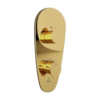 Jaquar Vignette Prime Thermostatic Shower Mixer With 2Way Diverter Full Gold