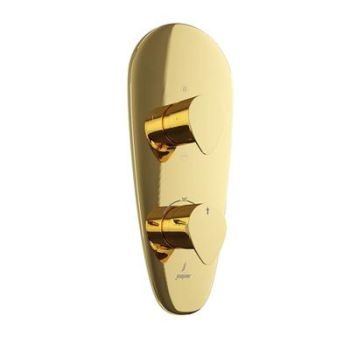 Jaquar Vignette Prime Thermostatic Shower Mixer With 3Way Diverter Full Gold