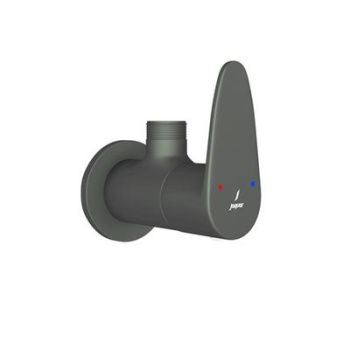 Jaquar Vignette Prime Angular Stop Cock With Wall Flange Graphite