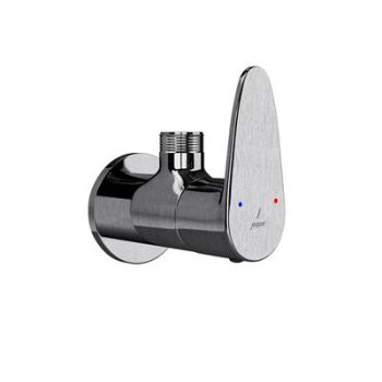 Jaquar Vignette Prime Angular Stop Cock With Wall Flange Stainless Steel