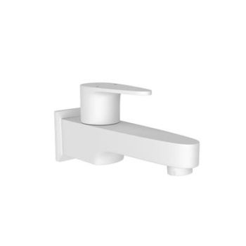 Jaquar Vignette Prime Bib Cock With Wall Flange White Matt
