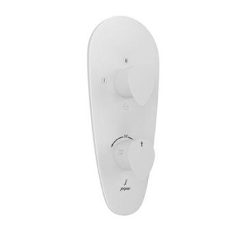 Jaquar Vignette Prime Thermostatic Shower Mixer With 3Way Diverter White Matt