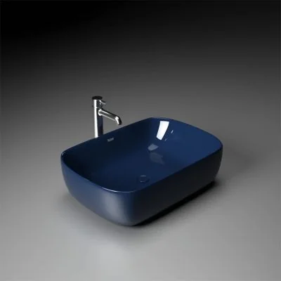 Ruhe Norma Table Top Wash Basin Midnight Blue