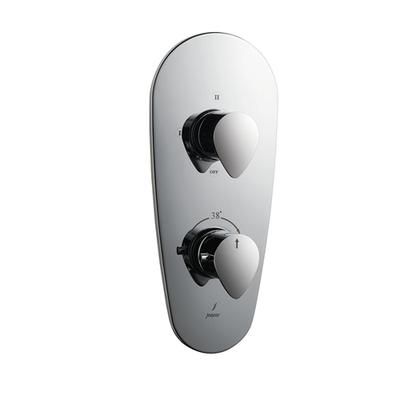 Jaquar Vignette Prime Aquamax Exposed Part Kit Of Thermostatic Shower Mixer With 3-Way Diverter Chrome