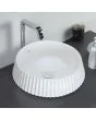 Ruhe White Ceramic Pop-up Waste Coupling 5 Inches