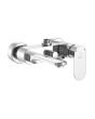 Jaquar Opal Prime Single Lever Wall Mixer for Exposed Shower Pipe (SHA-1211) - Chrome Finish (OPP-CHR-15115PM)